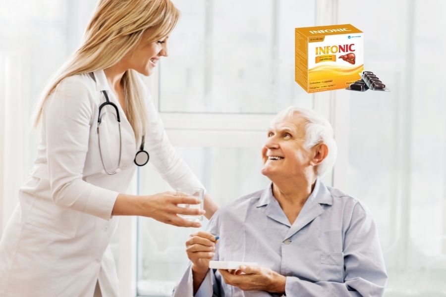 Sử dụng infonic rất an toàn và tốt cho người mắc các bệnh về gan